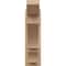 Ekena Millwork 5 1/2-in W x 16-in D x 20-in H Balboa Slat Rough Cedar Woodgrain TimberThane Outlooker, Primed Tan OUTUR055X16X20BOA24RCPR - alternate 6